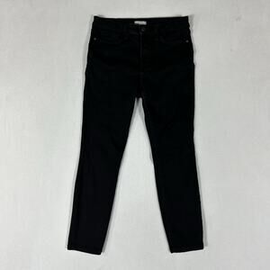 Lauren Conrad High Rise Skinny Jeans Women's Size 10 Black Denim Casual Stretch